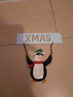 Kerst deurhanger pinguïn, Diversen, Kerst, Ophalen of Verzenden, Gebruikt