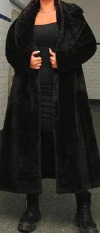 NIEUW! mt 54 56 winterjas zwart fake fur bontjas, Kleding | Dames, Verzenden, Nieuw, Zwart, Jas of Mantel