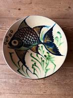 Puigdemont Keramisch Bord - Vis Motief - Jaren '60/'70, Ophalen of Verzenden