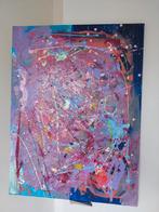 abstract acryl schilderij, Ophalen of Verzenden