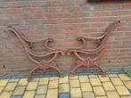 Gietijzeren Bank Zijkanten - DIY Project, Tuin en Terras, Ophalen, Gebruikt, Metaal