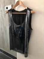 Calvin Klein Jeans top met pailletten sequins maat L, Nieuw, Maat 42/44 (L), Calvin Klein Jeans, Zonder mouw