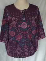 LEUK paarse top/blouse maat 48 van DRESS IN, Kleding | Dames, Grote Maten, Dress in, Ophalen of Verzenden, Zo goed als nieuw, Blouse of Tuniek