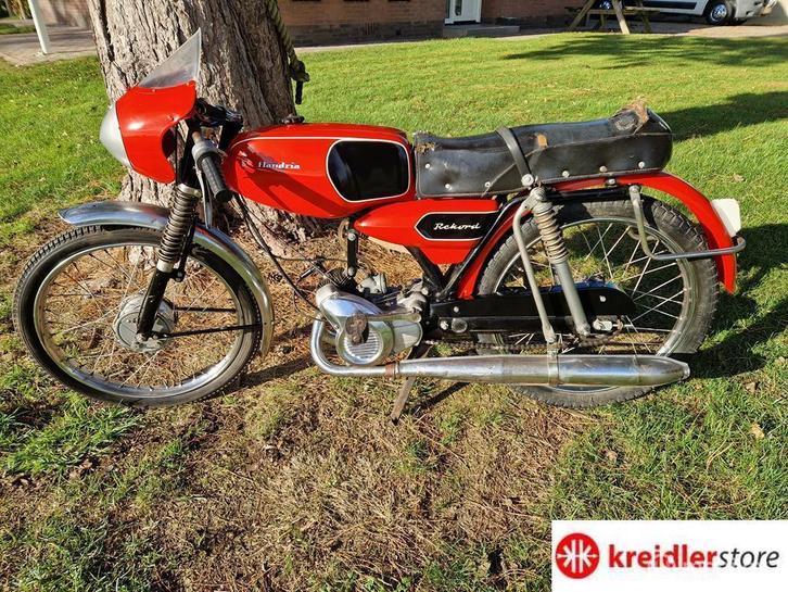 Flandria Rekord Bouwjaar 1966 zonder kent. dubbele uitlaat, Fietsen en Brommers, Brommers | Oldtimers, Overige merken