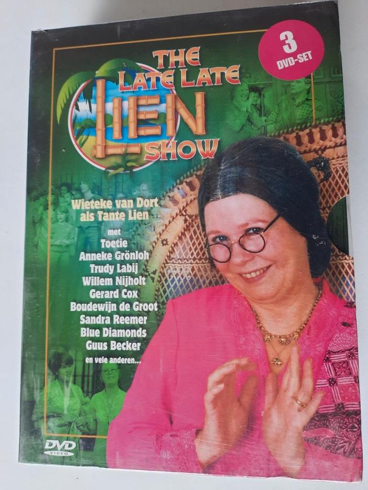 Tante Lien - The Late Late Lien Show - 3 DVD Set, Cd's en Dvd's, Dvd's | Tv en Series, Zo goed als nieuw, Komedie, Boxset, Alle leeftijden