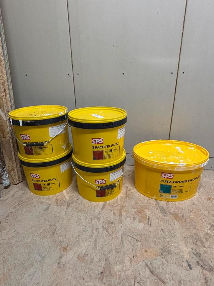 Spachtelputz en voorstrijk, Doe-het-zelf en Verbouw, Verf, Beits en Lak, Nieuw, Wit, Ophalen