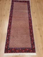 Vintage handgeknoopt perzisch tapijt loper sarough 210x79, 200 cm of meer, 50 tot 100 cm, Overige kleuren, Gebruikt