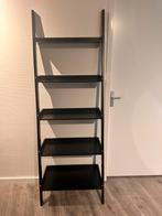 Zwarte Ladderkast - Boekenplank/Wandplank, Huis en Inrichting, Ophalen, Gebruikt