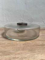 Grote ronde olielamp van glas, Huis en Inrichting, Woonaccessoires | Kandelaars en Kaarsen, Minder dan 25 cm, Overige materialen