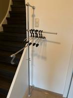Stijlvolle Kapstok van aluminium en rvs, Ophalen, Zo goed als nieuw, Metaal, Staande kapstok