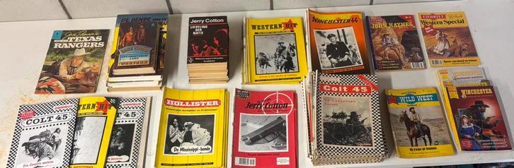 Western, Colt 45, Winchester, Hollister, Jerry Cotton, Boeken, Romans, Zo goed als nieuw, Nederland, Ophalen of Verzenden