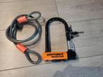 Kryptonite art 2 slot + kabel 120 cm, Fietsen en Brommers, Ophalen of Verzenden, Zo goed als nieuw, Kabelslot