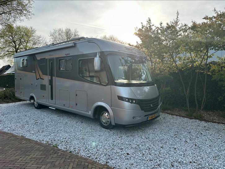 Frankia platin 5 persoons QD 6 cil mercedes, Caravans en Kamperen, Campers, Bedrijf, tot en met 4, Integraal, Overige merken, Diesel