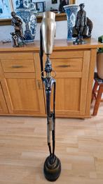 hoog zwaar afrikaans kunstbeeld, Ophalen of Verzenden