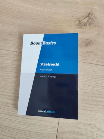 Boombasics - Staatsrecht - laatste druk beschikbaar voor biedingen