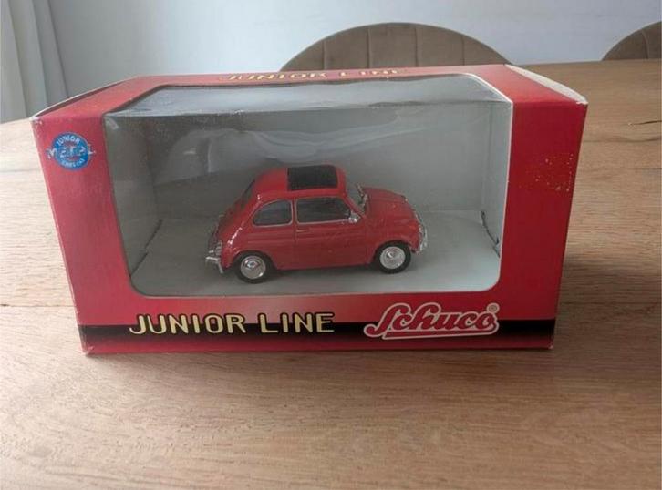 Fiat 500 van Schuco Junior Line nr. 27213, Hobby en Vrije tijd, Modelauto's | 1:43, Zo goed als nieuw, Auto, Schuco, Ophalen of Verzenden