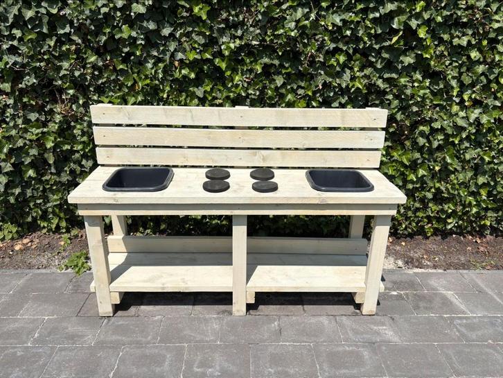 Modderkeuken, speelkeuken, Kinderen en Baby's, Speelgoed | Buiten | Zandbakken, Nieuw, Ophalen