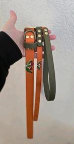 Biothane halsband en riem set, Ophalen of Verzenden, Handgemaakt, Zo goed als nieuw