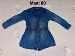 Spijkerjurkje Hema Maat 80, Kinderen en Baby's, Meisje, Jurkje of Rokje, Ophalen of Verzenden, Zo goed als nieuw
