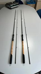 2x Matrix Horizon X Pro Slim 3,30 meter feeder, Ophalen of Verzenden, Gebruikt, Werphengel