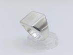 Zilveren heren zegelring, 21 mm