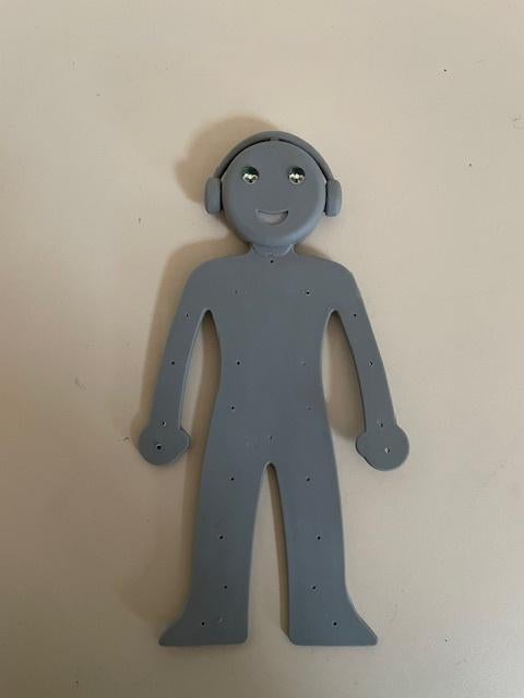 Design Balvi boekenlampje. Lamp voor boek. Mens figuur., Huis en Inrichting, Lampen | Overige, Nieuw, Ophalen