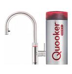 Quooker Flex RVS Kokend Water Kraan COMBI+, Ophalen, Minder dan 50 cm, Nieuw, Minder dan 25 cm