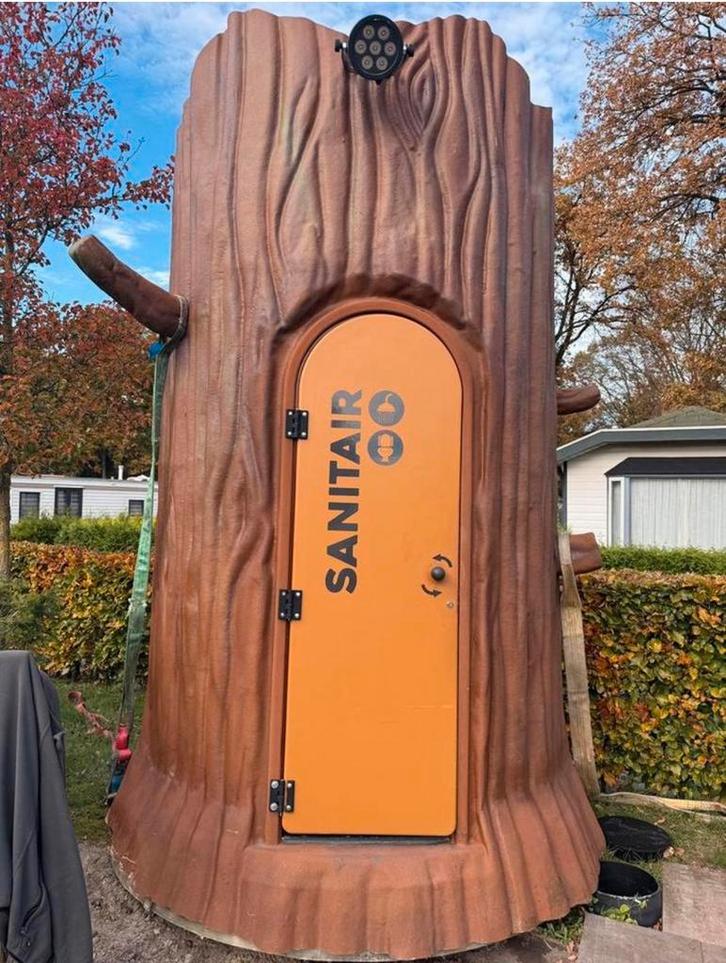 Sanitair l Douche en Toilet l Perfecte staat!, Sport en Fitness, Sauna, Zo goed als nieuw, Complete sauna, Ophalen of Verzenden