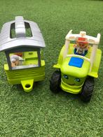 Fisher-price tractor, Kinderen en Baby's, Speelgoed | Fisher-Price, Met geluid, Gebruikt, Ophalen of Verzenden, Auto of Voertuig