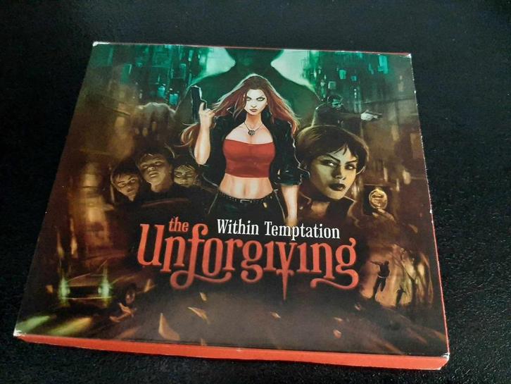 Within Temptation: The unforgiving-Amerikaanse persing + dvd, Cd's en Dvd's, Cd's | Hardrock en Metal, Gebruikt, Ophalen of Verzenden