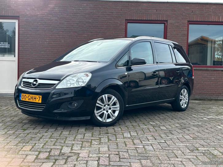 Opel Zafira 2.2  Zwart  7-persoons Airco RIJKLAAR, Auto's, Opel, Bedrijf, Zafira, ABS, Airbags, Airconditioning, Boordcomputer