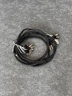 Devine 8x Multicore XLR Kabel 5m, Muziek en Instrumenten, Kabels en Stekkers, Ophalen of Verzenden, Zo goed als nieuw, Apparatuur