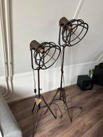 Industriële Staande Lampen Set, Ophalen, Zo goed als nieuw, Metaal, 100 tot 150 cm