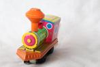 Tomy melody train, blik, Japan jaren 70. Vintage., Antiek en Kunst, Ophalen of Verzenden