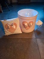 Hang lamp en een kussentje, Huis en Inrichting, Lampen | Hanglampen, Ophalen of Verzenden