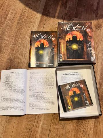 Hexen pc game cd-rom big box beschikbaar voor biedingen