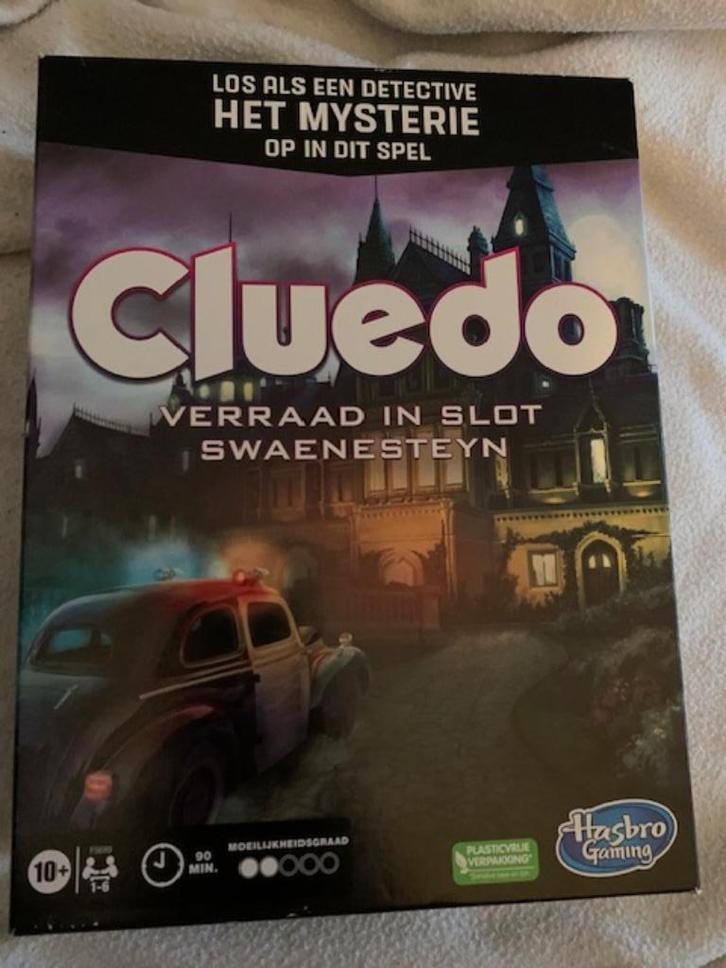 Cluedo SINT TIP!!, Hobby en Vrije tijd, Gezelschapsspellen | Bordspellen, Gebruikt, Een of twee spelers, Drie of vier spelers