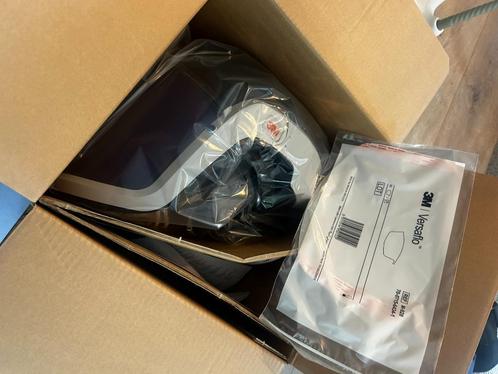 3M Versaflo M-306 Gelaatsscherm + Starterkit TR-619E – 3set, Doe-het-zelf en Verbouw, Adembescherming, Zo goed als nieuw, Volgelaatsmaskers