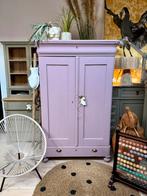 Biedermeier meidenkast linnenkast servieskast buffetkast, Ophalen, Zo goed als nieuw, 50 tot 70 cm, 105 cm of meer