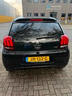 Peugeot 108 1.2 12V VTI 82PK 5DR 2016 Zwart, Auto's, Voorwielaandrijving, 1199 cc, 840 kg, 4 stoelen