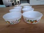 Vintage Arcopal schaaltjes Appelbloesem -set van 6, Nvt 2de hands, Nvt 2de hands, Ophalen of Verzenden, Nvt 2de hands