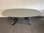 Deens ovale eettafel Forbo Desktop Ash 200x100, 100 tot 150 cm, 200 cm of meer, Ophalen of Verzenden, Zo goed als nieuw