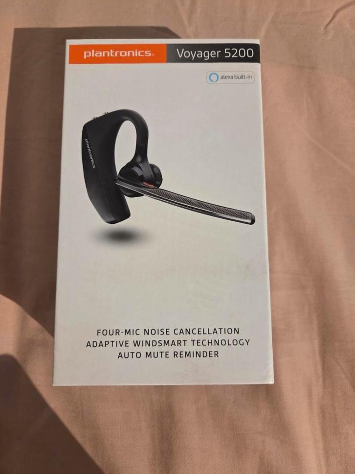 Plantronics Voyager 5200 - Noise Cancelling & Alexa, Audio, Tv en Foto, Koptelefoons, Zo goed als nieuw, Over oor (circumaural)