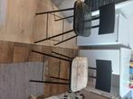 Two bar stools, Huis en Inrichting, Barkrukken, 2 krukken, Ophalen, Zo goed als nieuw, 60 tot 90 cm