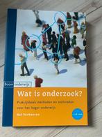 Wat is onderzoek? - Nel Verhoeven - HBO, Ophalen of Verzenden, Gamma, Gelezen, HBO