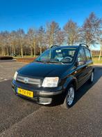 Fiat Panda 1.2 44KW 60PK 2007 Zwart, Voorwielaandrijving, Stof, Zwart, Origineel Nederlands