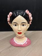 Vaas vrouw hoofd, Ophalen of Verzenden, Zo goed als nieuw, Overige kleuren, Minder dan 50 cm