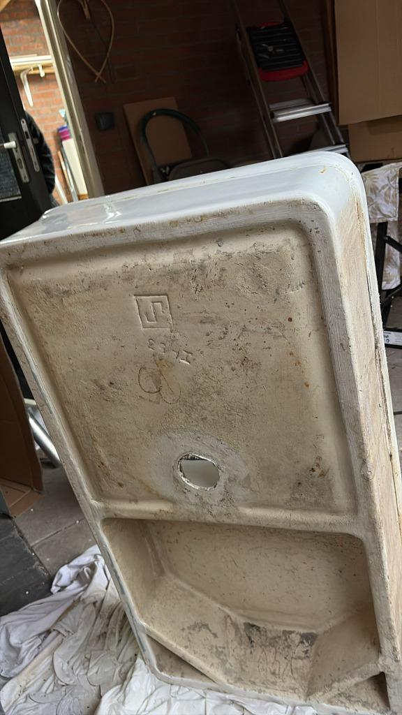 Emaille wasbak / spoelbak groot 93x50x19 cm, Huis en Inrichting, Keuken | Keukenelementen, Gebruikt, Minder dan 100 cm, 50 tot 100 cm