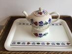 Boerenbont Boch België (Theepot met Theelicht), Huis en Inrichting, Keuken | Servies, Overige typen, Ophalen of Verzenden, Zo goed als nieuw