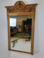 prachtige antieke Franse schouw spiegel 207CM hoog, Antiek en Kunst, Antiek | Spiegels, 100 tot 150 cm, Rechthoekig, 200 cm of meer